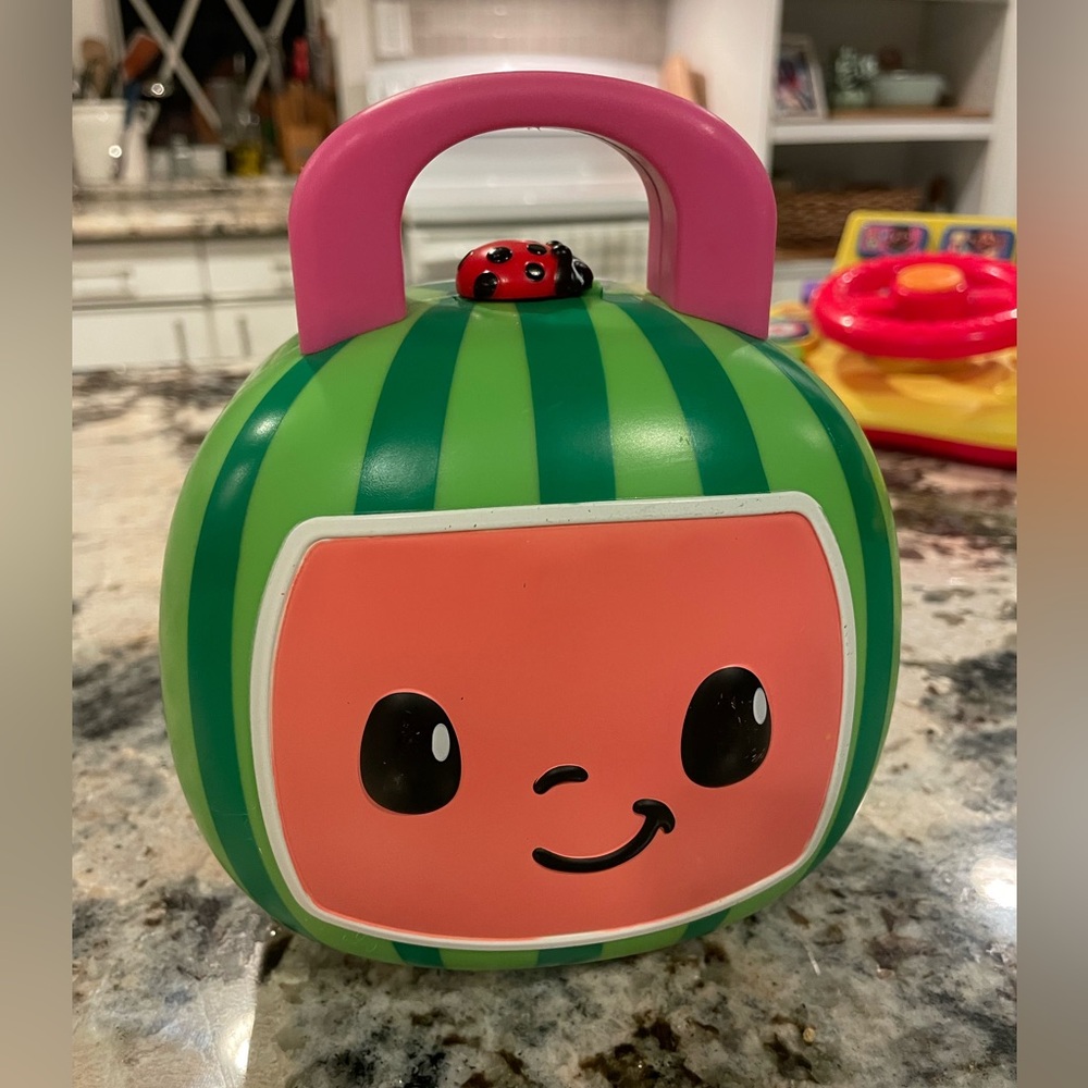 Cocomelon Lunch Box with Food Popsicle Toast JJ Moonbug Baby Toys